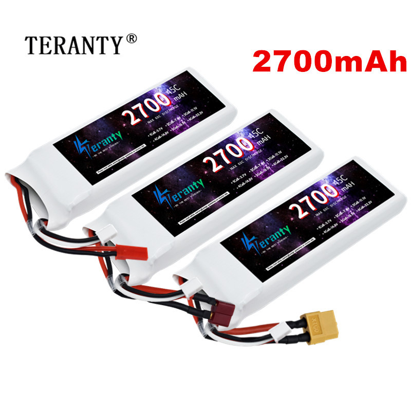 Drone Battery 4S - 1/3PCS 2S 7.4V Lipo Battery 2700mAh
