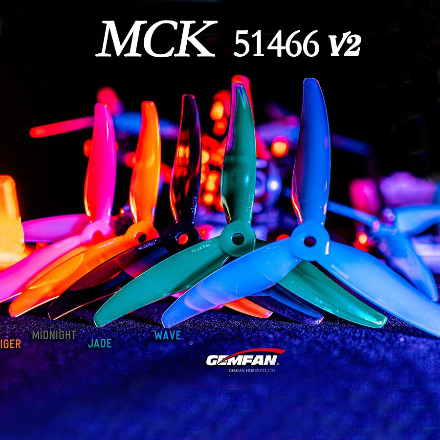 Drone Battery Strap - 24pcs/12 pairs Gemfan 51466 V2 5inch