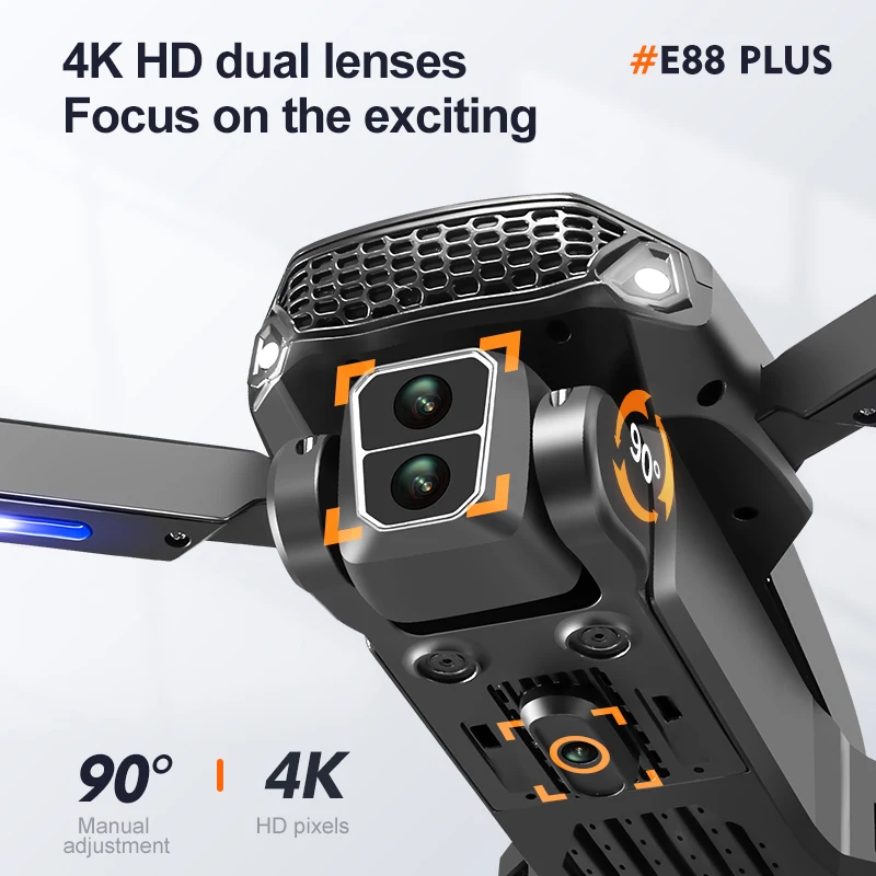New E88 Plus Quadcopter Drone: - đánh giá và giá Drone Battery Box