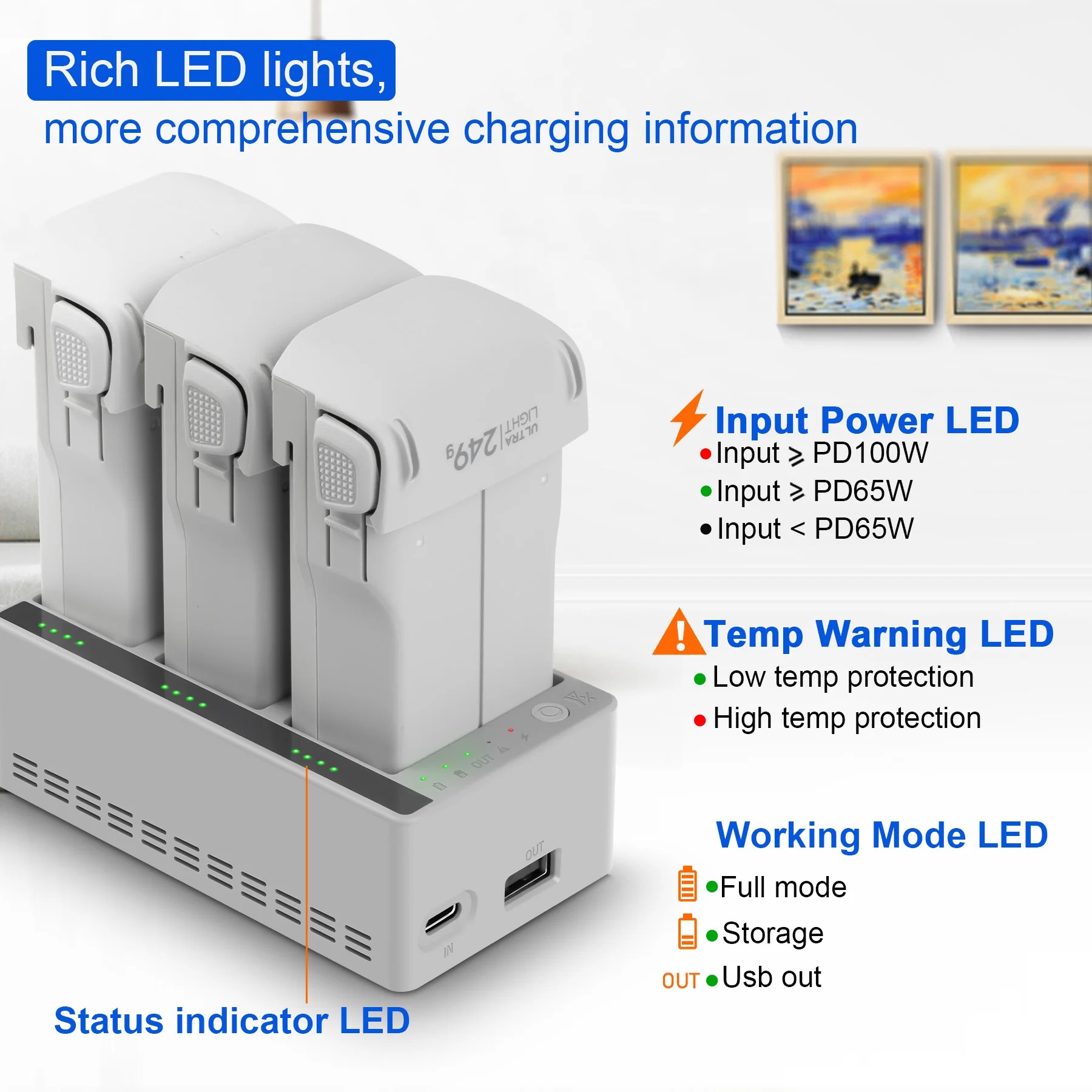 For DJI LITO 1/X1 Drone Batter - đánh giá và giá Drone Battery Smart
