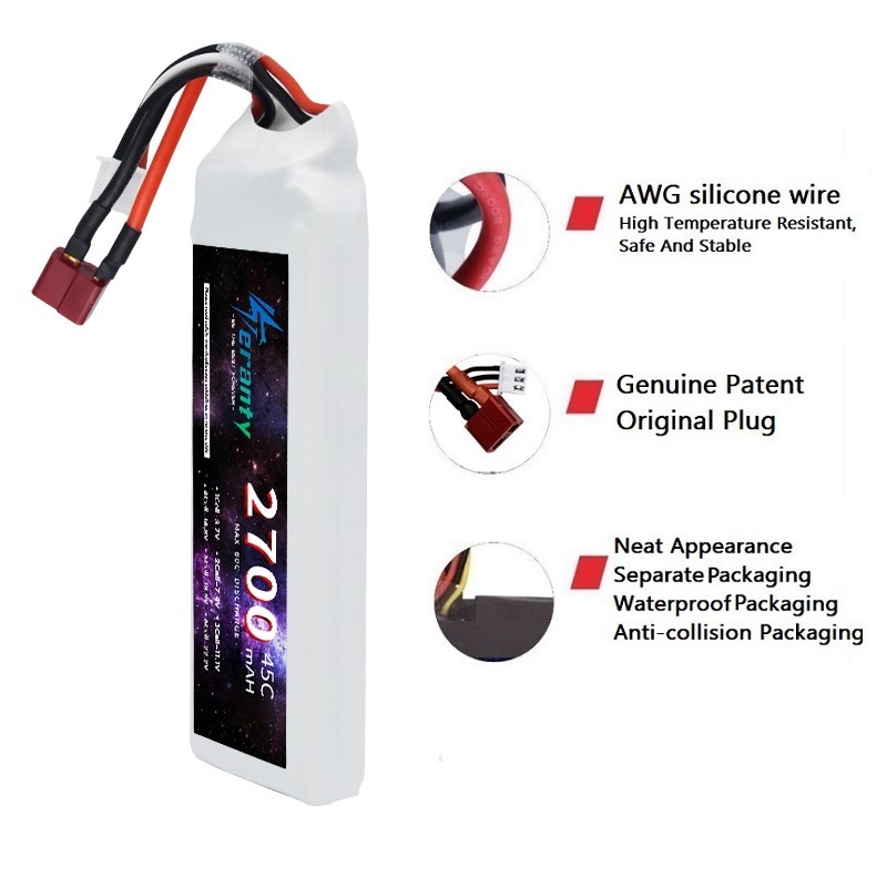 1/3PCS 2S 7.4V Lipo Battery 27 - đánh giá và giá Drone Battery 4S