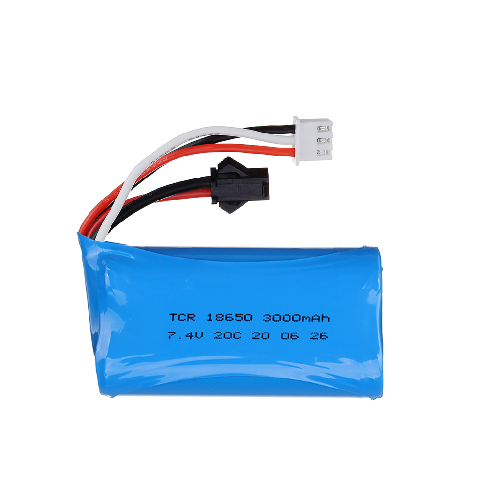 7.4 V 3000 MAh Li-ion 18650 Ba - đánh giá và giá Drone Battery Lipo