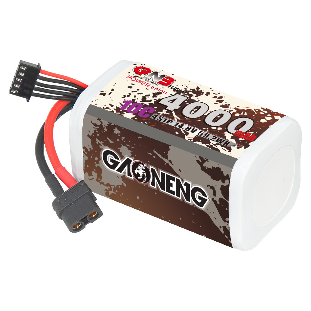 GNB 4000mAh 4S 14.8V 10C 20C W - đánh giá và giá Drone Battery Lipo