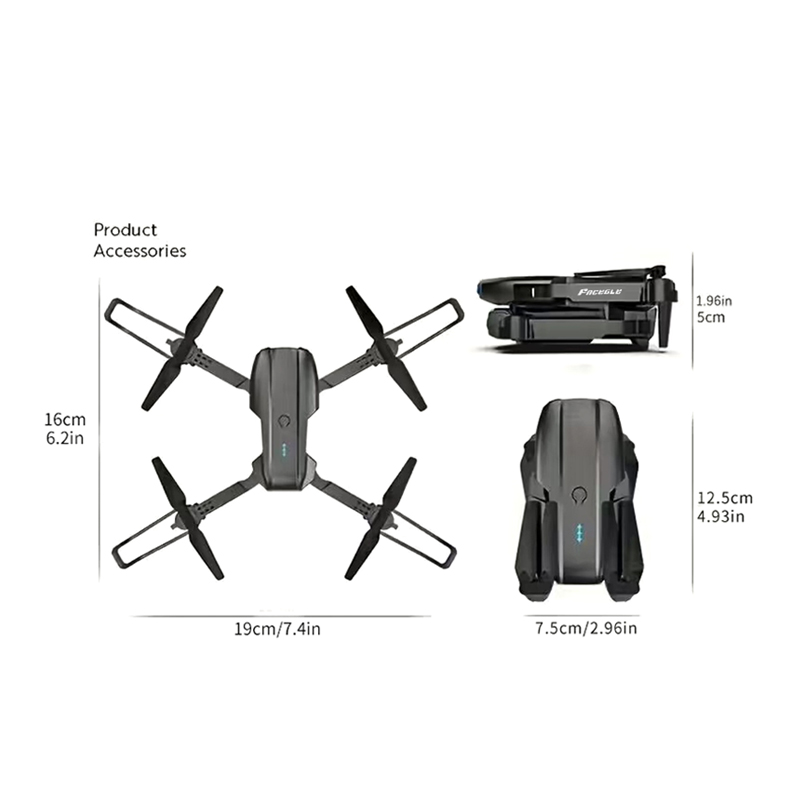 FACEGLE UAV E99 Nova RC Drone  - đánh giá và giá Drone Battery Case