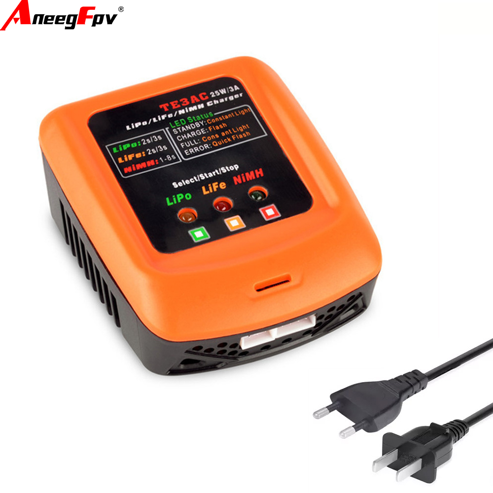 TE3AC 100V-240V  25W/3A Profes - đánh giá và giá Drone Battery Balance Charger