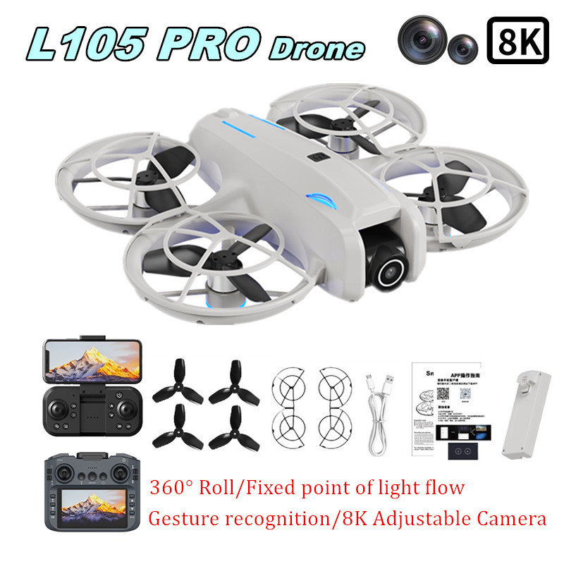 L105 PRO Drone Duel 8k Lens Fu - đánh giá và giá Drone Battery Case